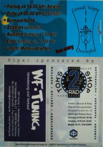 Galerie - Einladungen zum Rollertreffen Osterhofen seit 2003